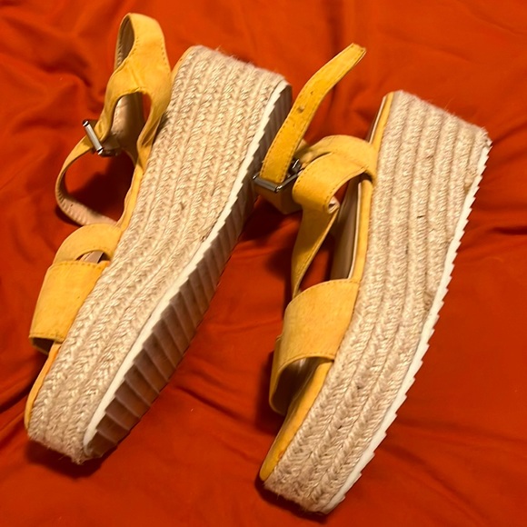 London Rag marigold Espadrilles size 7.5 - Picture 3 of 3